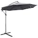 image 1 of Outsunny 3(m) Garden Banana Parasol Cantilever Umbrella, Grey