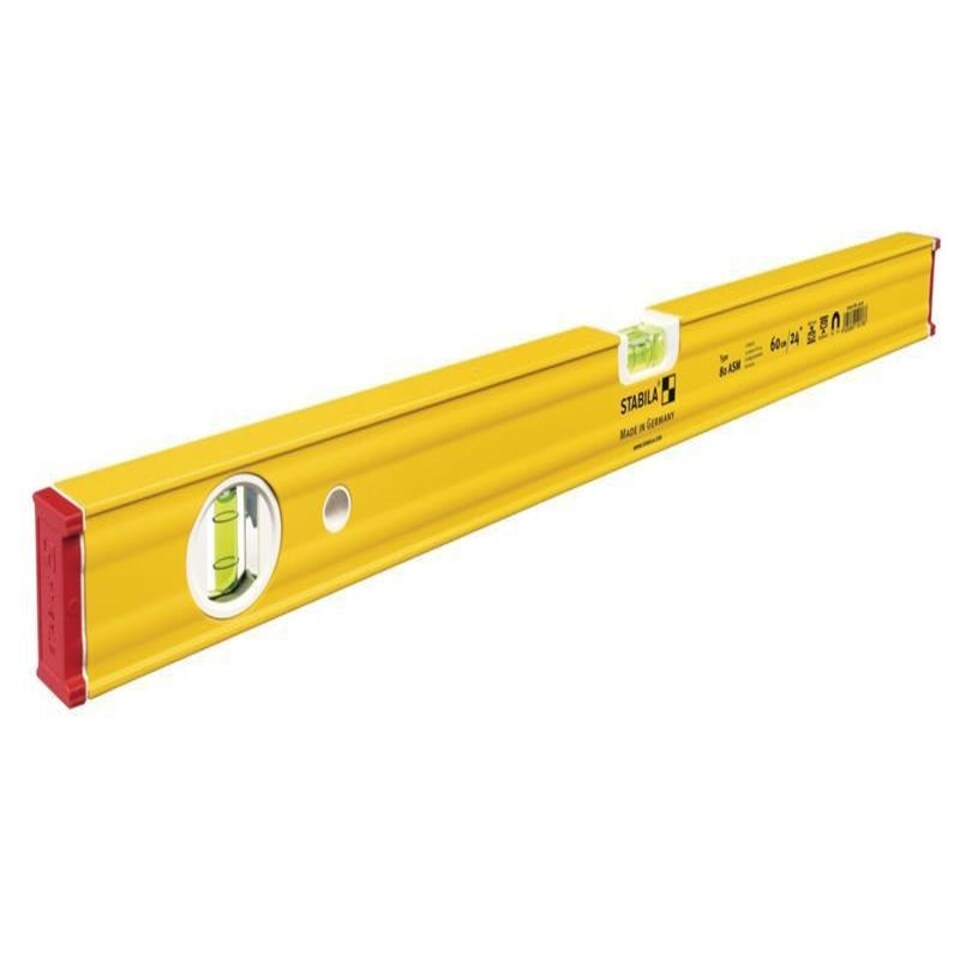 Stabila 80 Asm Magnetic Spirit Level 2 Vial 19178 60Cm