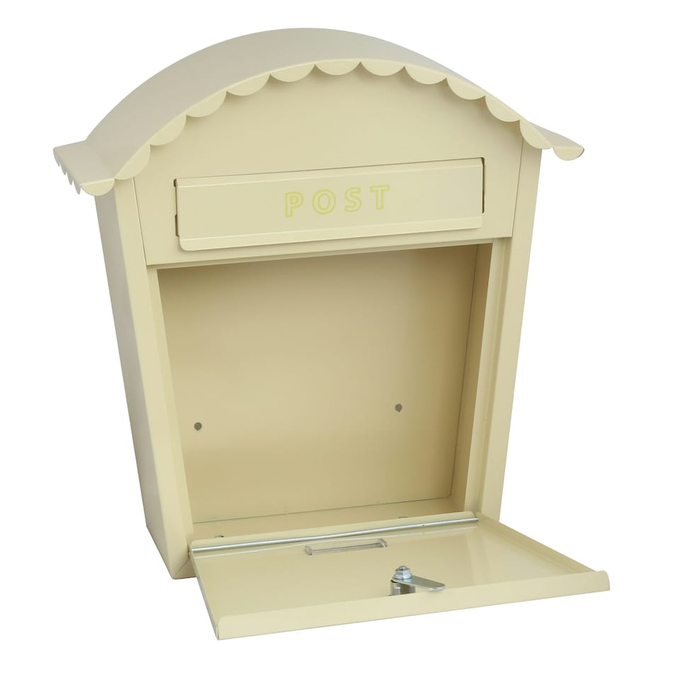 image 1 of EMtronics Wall Mountable Post Box - Cream | Cream