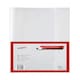 image 1 of Pack of 100 A4 Clear Exercise Book Covers by Janrax