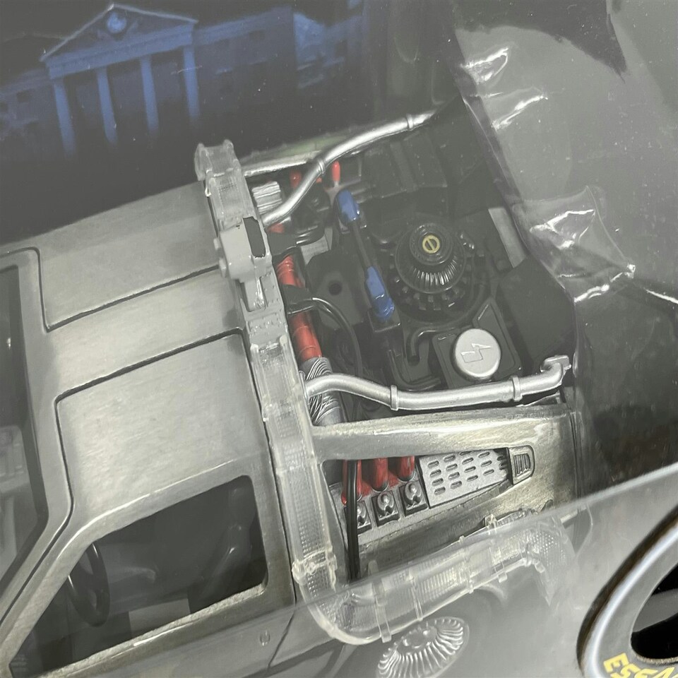 image 1 of Back to the Future Time Machine Working Lights 1:24 Scale Jada 253255038