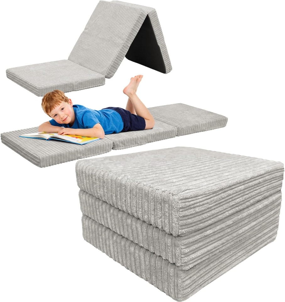 image 1 of Cord Tri-Fold Mattress Z Bed Futon Sofa Chair Mattress