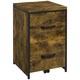 image 1 of Vinsetto 70cm Vertical Office Filing Cabinet w/ 2 Drawer, Hanging File Folder