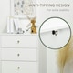image 5 of HOMCOM Chest of Drawers, 4 Drawers Dresser Storage Organiser for Bedroom