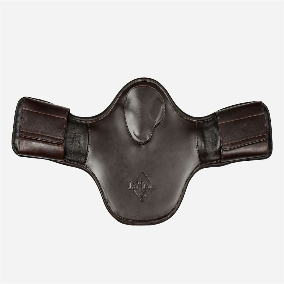 image 1 of LeMieux Gel-Tek Anatomic Short Stud Girth with Magnet Black | 65cm