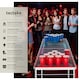 image 2 of Beer Pong Table - aluminium, LED lighting, 100 cups, 6 balls