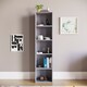 image 4 of Vida Designs Oxford 5 Tier Cube Bookcase Display Storage, Grey
