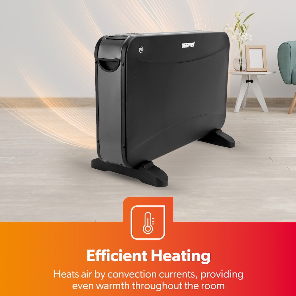 image 1 of GEEPAS Convector Heater 2000W