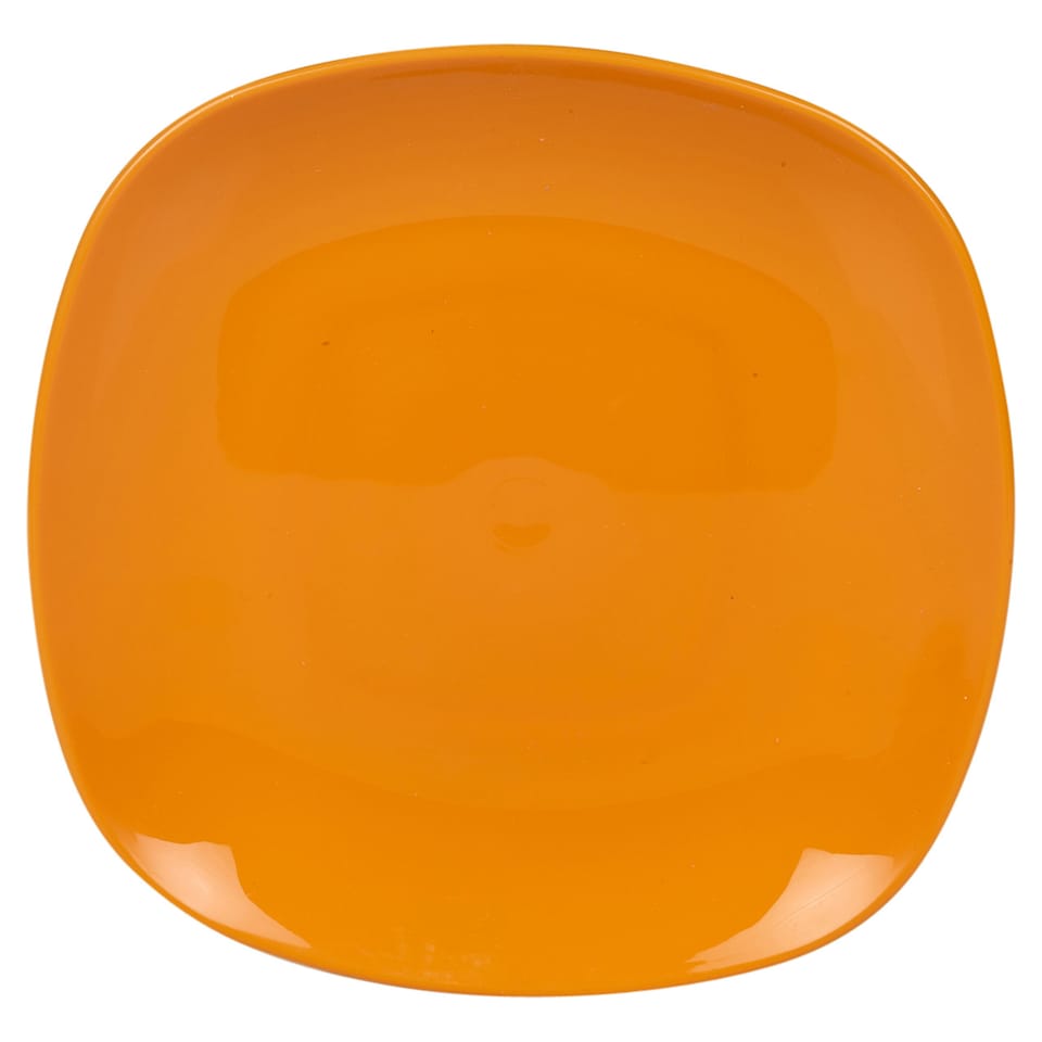 image 1 of 6x Plastic Side Plates | Orange | 1