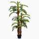 image 1 of Outsunny Artificial Palm Plant Fake Tree for Home Office, 150cm
