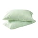 image 4 of Living and Home 3Pcs Duvet Cover and Pillowcases Bedding Set, Branch Print Design, King, Green | Green | King