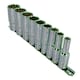 image 1 of 1/2" Drive Whitworth Double Deep British Sockets BSW 9pc 12 Sided Bi-hex