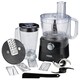 image 1 of Cooks Professional Food Processor | 1000W | 7 Different Blades | Mixing Bowl and Blending Jug | Black