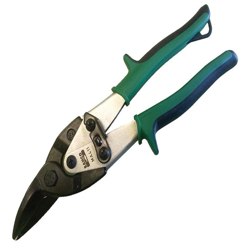 Bahco Ma411 Green Aviation Compound Snips Right Cut 250Mm (10In ...