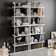 image 4 of Decorotika Paula 5-tier Bookcase Shelving Unit Display Stand -  60 cm W x  22 cm D x 174 cm H