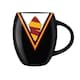 image 1 of Harry Potter Gryffindor Uniform Oval Mug - Black/Burgundy/Gold - One Size