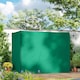 image 8 of Outsunny 3 Seater Garden Swing Cover, Windproof and Anti-UV | Green | Green | 220L x 125W x 172Hcm
