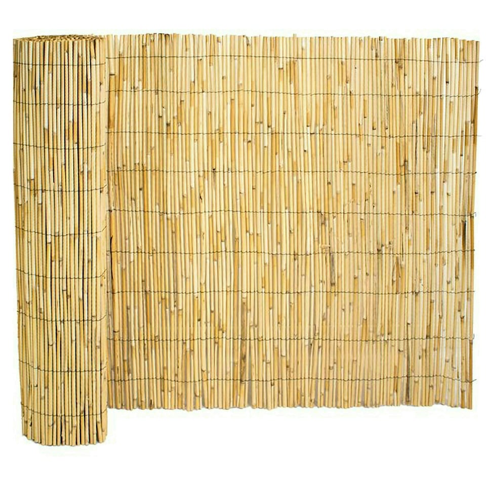 image 1 of Primrose Thick Reed Bamboo Style Natural Privacy Screening Roll Garden 4m x 1.2m