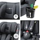 image 4 of Cozy N Safe Everest i-Size Car Seat 76-150cm, ISOFix & Top Tether, 5 Point Harness, Forward Facing High Back Booster, Adjustable Headrest, Cup Holder, Kids Car Seat 9 Months to 12 Years (Slate)