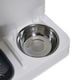 image 4 of Living and Home Pet Feeder and Water Dispenser Set | Multi