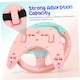 image 4 of Kids Pretend Driving Steering Wheel Toy – Backseat Car Playset with Lights, Sounds & Music, 360° Rotation, Suction Cup Mount