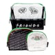 image 1 of Friends Cosmetic Case Set (Pack of 3) | Black | Black/White/Green | One Size | 1