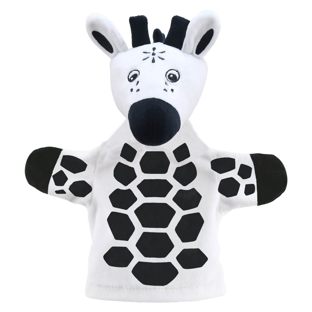 The Puppet Company Giraffe - My First Puppets Black & White