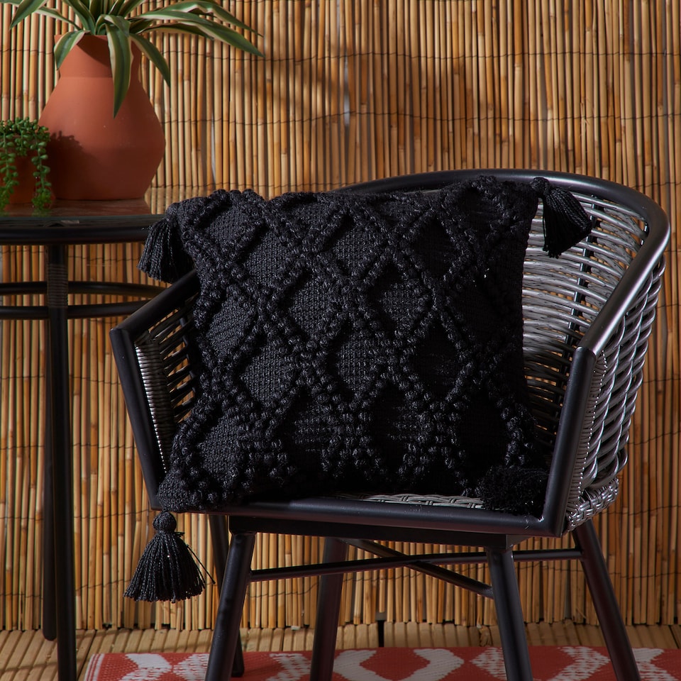 image 1 of Drift Alda Outdoor Cushion Cover Black