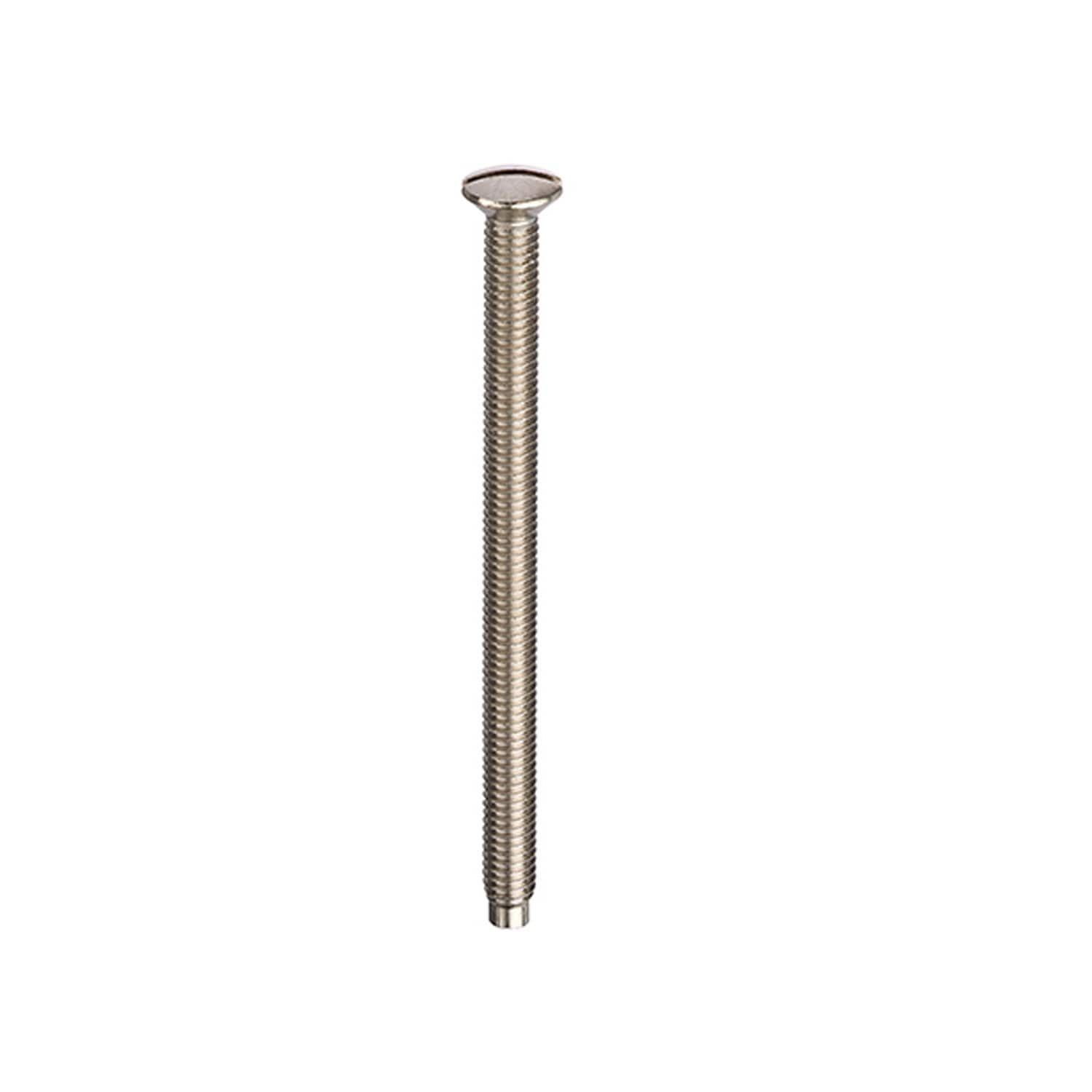 Unifix Machine Screws Slotted Raised Csk Head M3.5 x 35 Silver M3.5 x 35