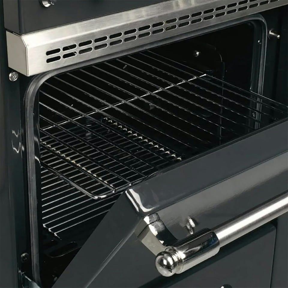image 1 of SPARES2GO Main Rubber Door Seal with Corner Fixing Clips + Sealing Glue compatible with Whirlpool Oven Cookers (445mm x 350mm)