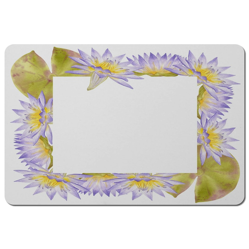 Gold & Purple Flowers (Placemat)