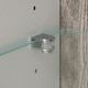image 5 of Chelsea Living Low Display Cabinet 109cm Wide in White with a Truffle Oak Trim