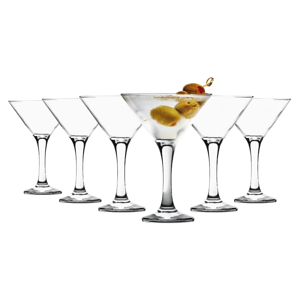 image 1 of LAV Misket Martini Glasses - 175ml - Pack of 6