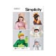 image 1 of Simplicity 9657 Paper Sewing Pattern – Children’s Headwear & Gloves, Size A (S–M–L), Easy