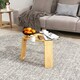 image 5 of COSTWAY Round Coffee Table Modern Table Sofa Center Table Black