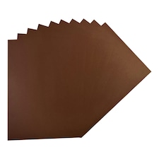 Pack of 100 A4 Coloured Paper 75gsm Sheets | Brown | A4 | 1