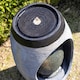 image 4 of Nazare Oval Water Feature With Lights 75.5cm