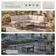 image 7 of Eliar Garden Lounge Set, 4-piece, with aluminum frame