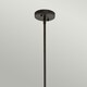 image 2 of Everly 1 Light Medium Dome Ceiling Pendant Light Bronze, E27