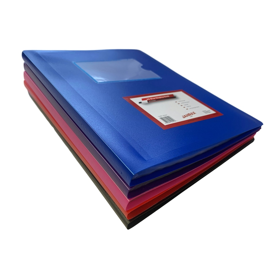 image 1 of A5 Purple Flexible Cover 40 Pocket Display Book