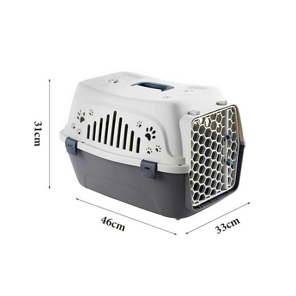 image 1 of Living and Home Portable Hard-Sided Pet Travel Carrier