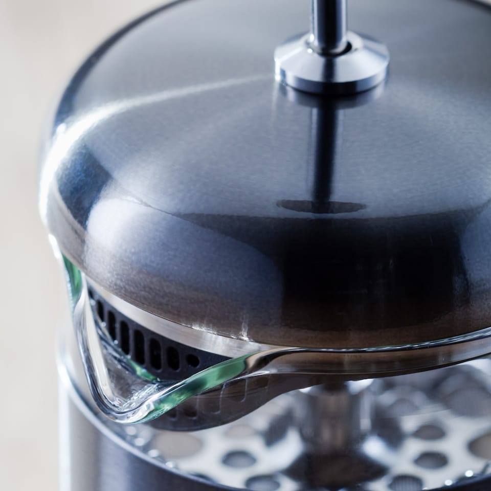 image 1 of Judge Borosilicate Glass Cafetiere 3 Cup 350ml Anthracite