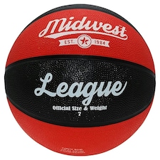 Midwest Unisex-Youth League Basketball, Black, 6