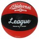 image 1 of Midwest Unisex-Youth League Basketball, Black, 6