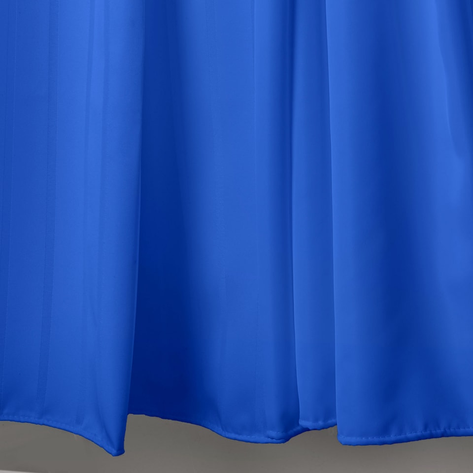 image 1 of Striped Blue Shower Curtain Standard - 180 x 180cm