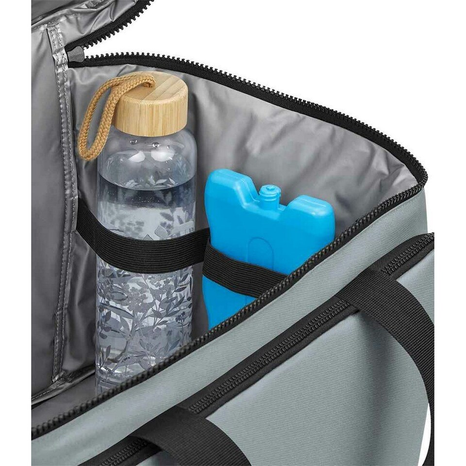 image 1 of Bagbase Recycled Cooler Bag - Pure Grey - One Size