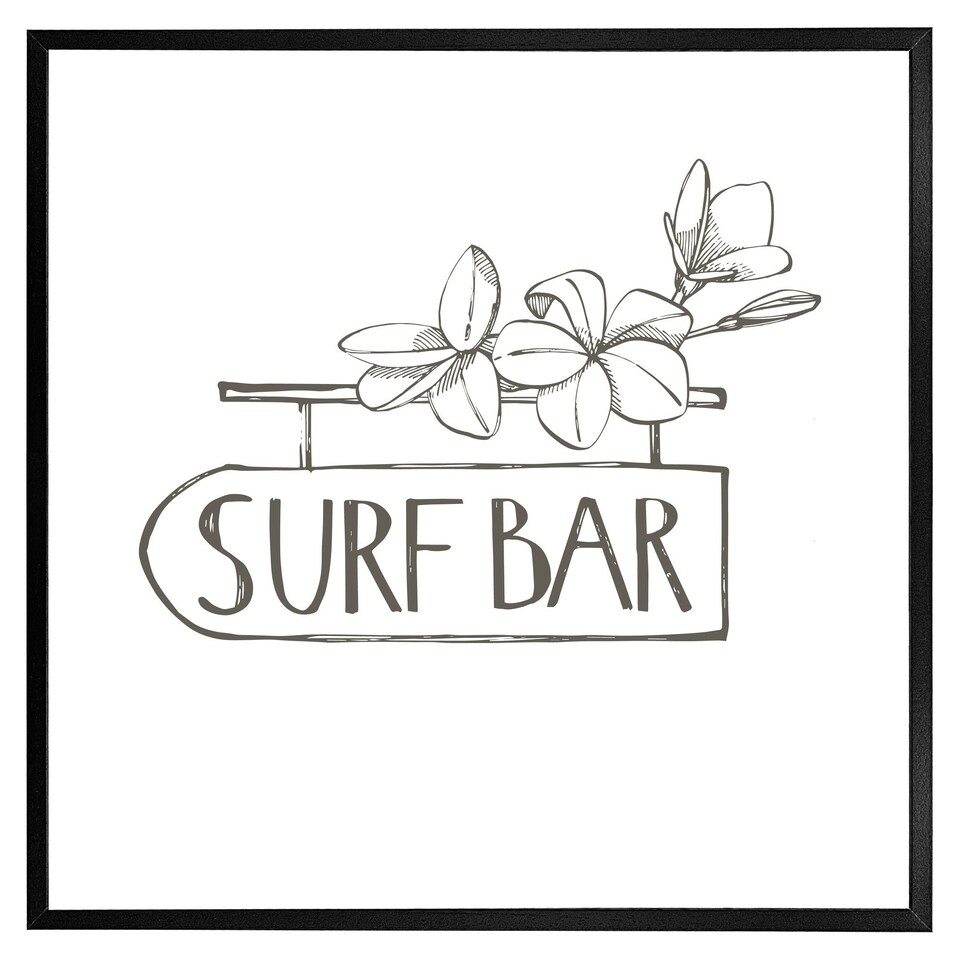 image 1 of Surf bar (Picture Frame) White | XL