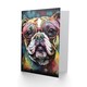 image 2 of Bifocal Bulldog for Husband Him Dad Son Brother Art Card