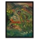 image 1 of Walking Hunter Huntsman With Dogs Kubincan Framed Wall Art Print 12X16"
