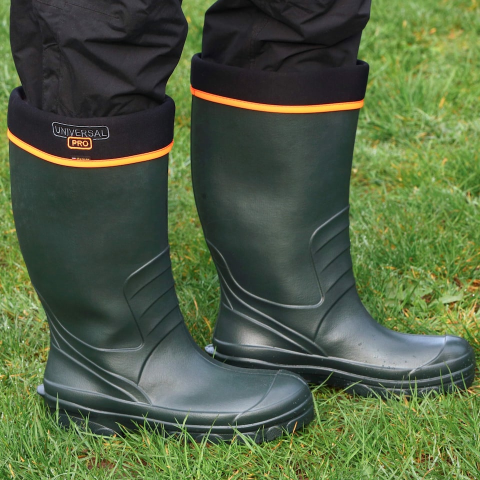 image 1 of Demar New Universal Pro Lightweight Men's Wellies with Liner, Green, EU 45